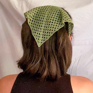Crochet Hair Kerchief Bandana (FREE W PURCHASE)